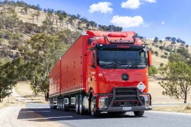 The Mercedes-Benz Actros ProCabin makes its debut in Australia.