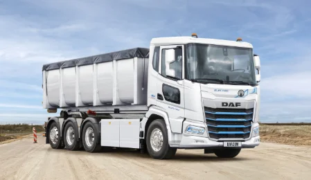 DAF pousse l’électrique sur les chantiers avec de nouveaux camions Construction 6x4 et 8x4