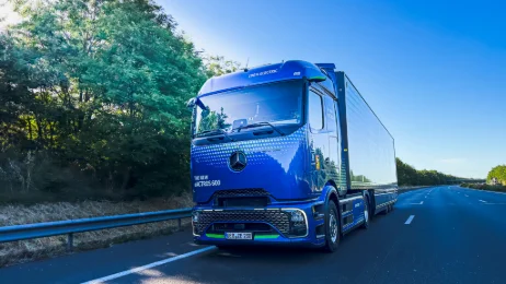 The eActros 600: Mercedes’ big electric truck
