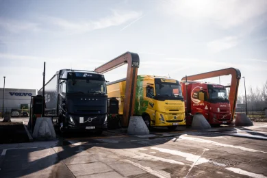 Milence opens a fourth heavy-duty truck charging station in Belgium, in Ghent