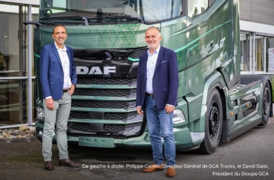 DAF Trucks France accelerates its network strategy with the acquisition of GSVI by the GCA Trucks Group.