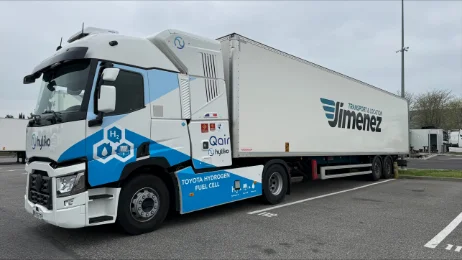 A positive first assessment for hydrogen truck trials in Occitanie