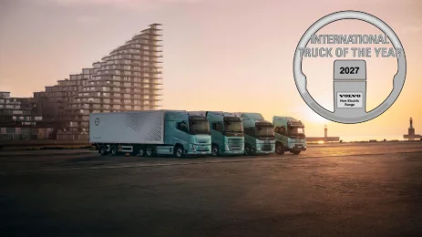 Volvo Trucks Electric Range Named International Truck of the Year 2027