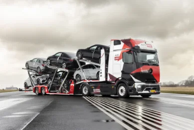 A car-carrier eActros