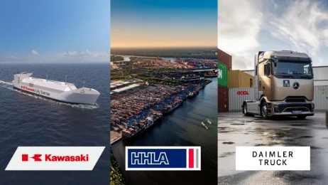Daimler Truck, HHLA et Kawasaki Heavy Industries lancent un partenariat stratégique