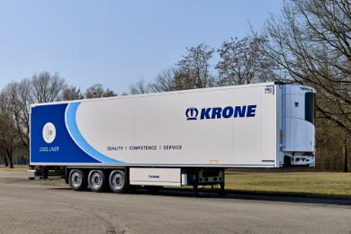 Krone strengthens its Cool Liner: the refrigerated semi-trailer is built to last