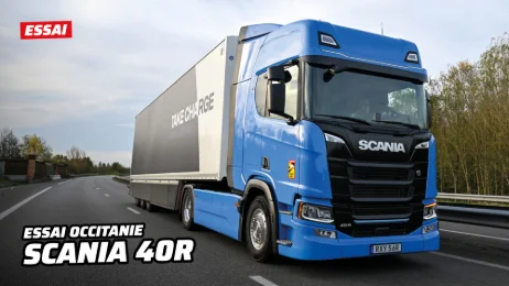 40 tonnes en électrique : le Scania 40 R nous a surpris