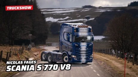 Scania S 770 V8: when a truck becomes a calling