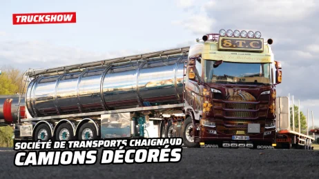 STC | Fabrice Chaignaud's decorated truck fleet