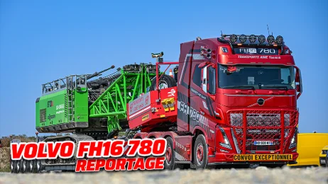 Un CONVOI EXCEPTIONNEL à 117 Tonnes !