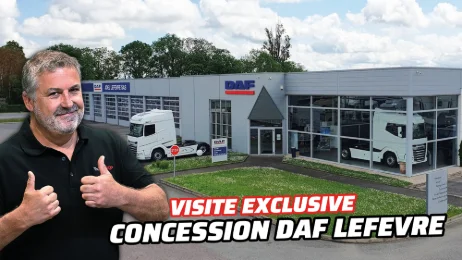 Behind the Scenes at the DAF Lefèvre Longvic Dealership | An Exclusive Inside Look