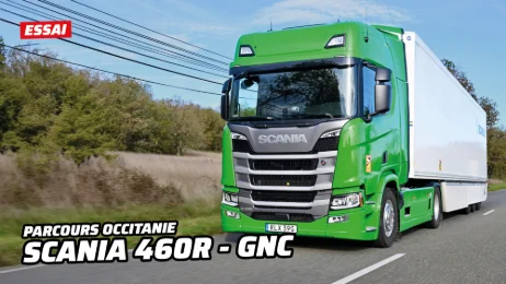 Scania 460 ch GNL : TruckStop met le gaz sur le parcours Occitanie