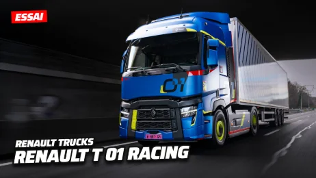 Renault Trucks T 01 Racing : the refurbished truck redefining the game